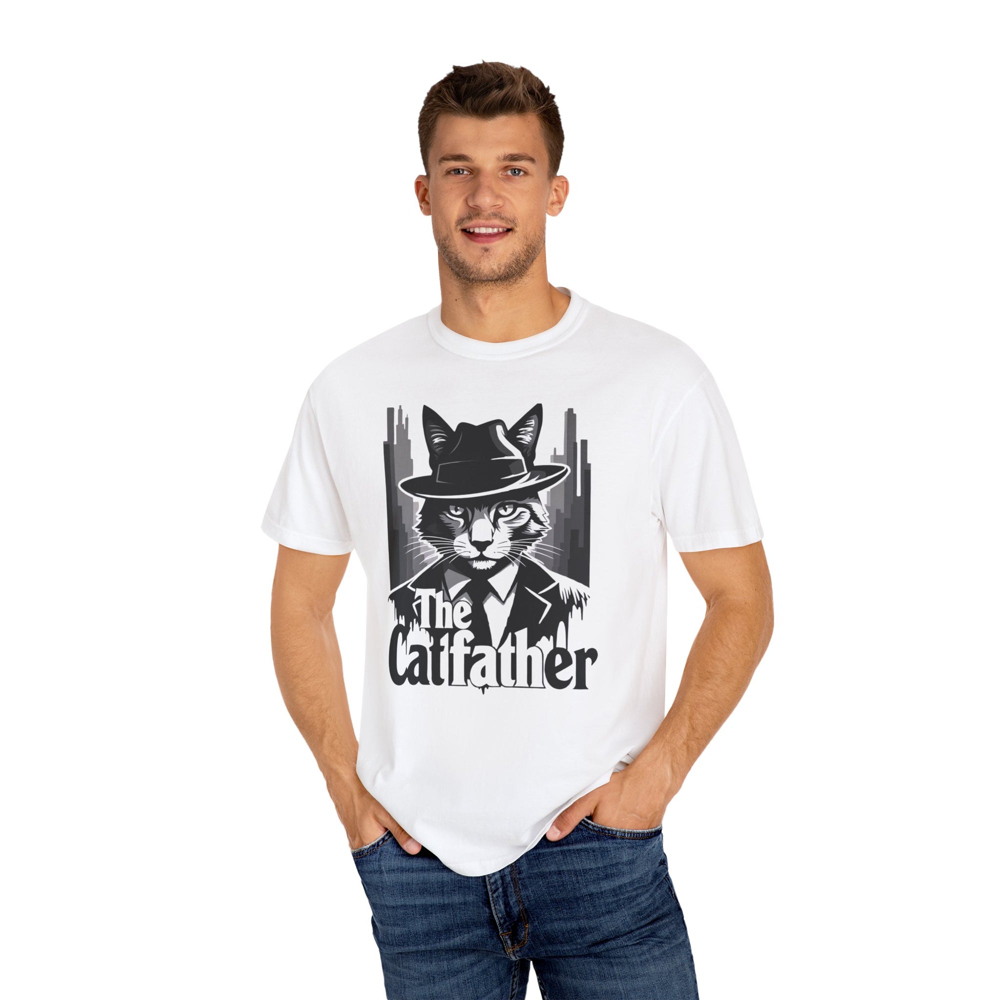 Cat Noir T-shirt - The Catfather Design