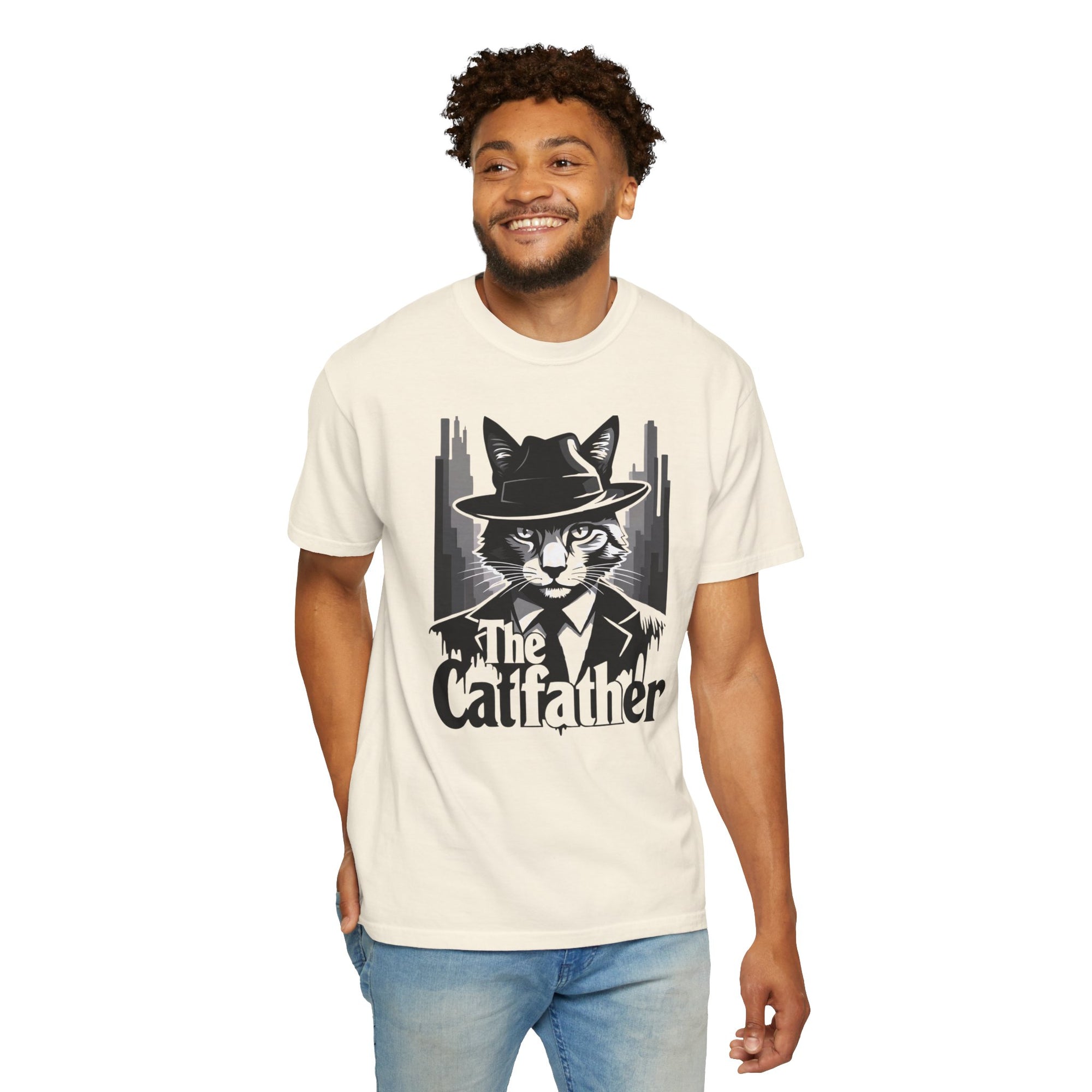 Cat Noir T-shirt - The Catfather Design