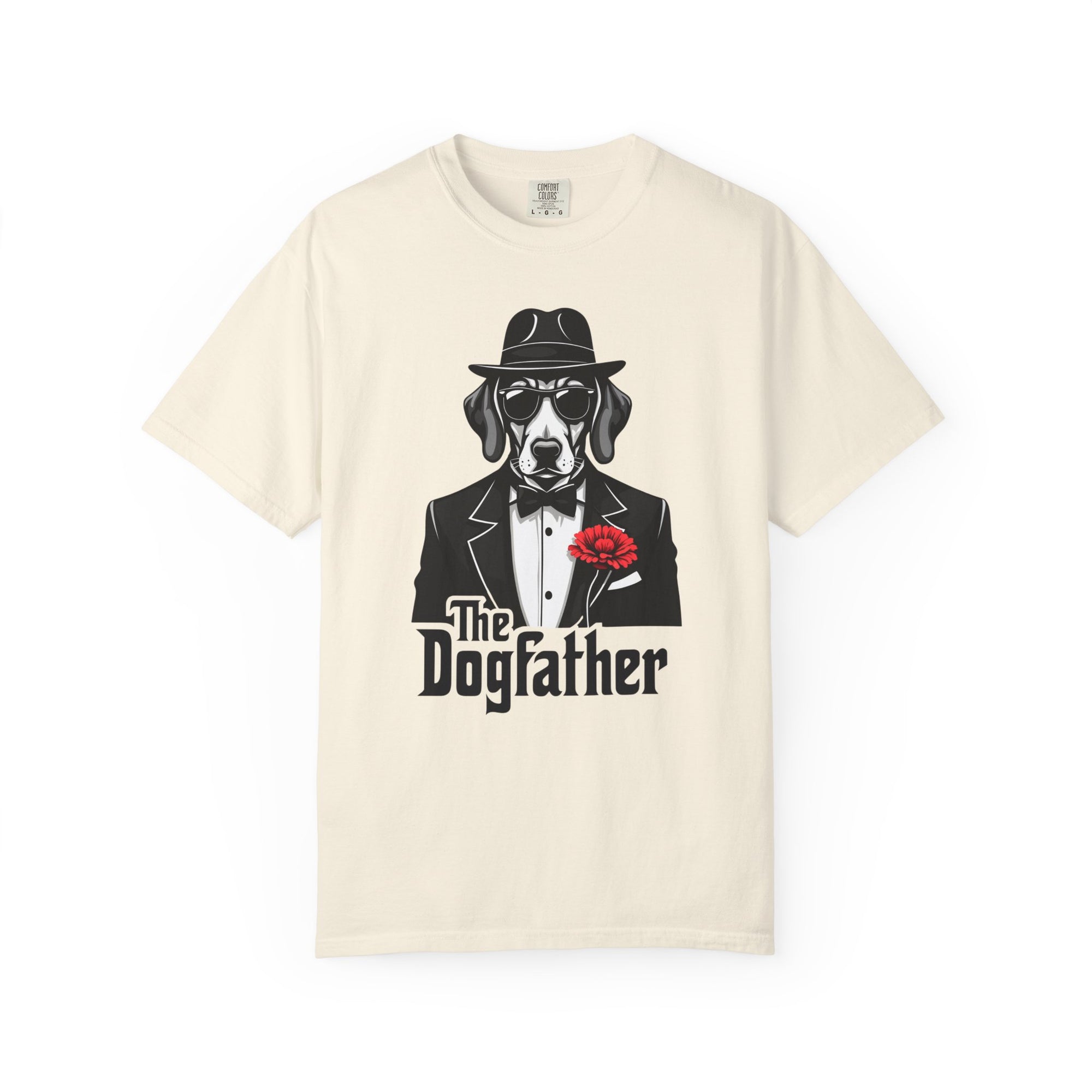 The Dogfather T-shirt - White/Ivory Tee