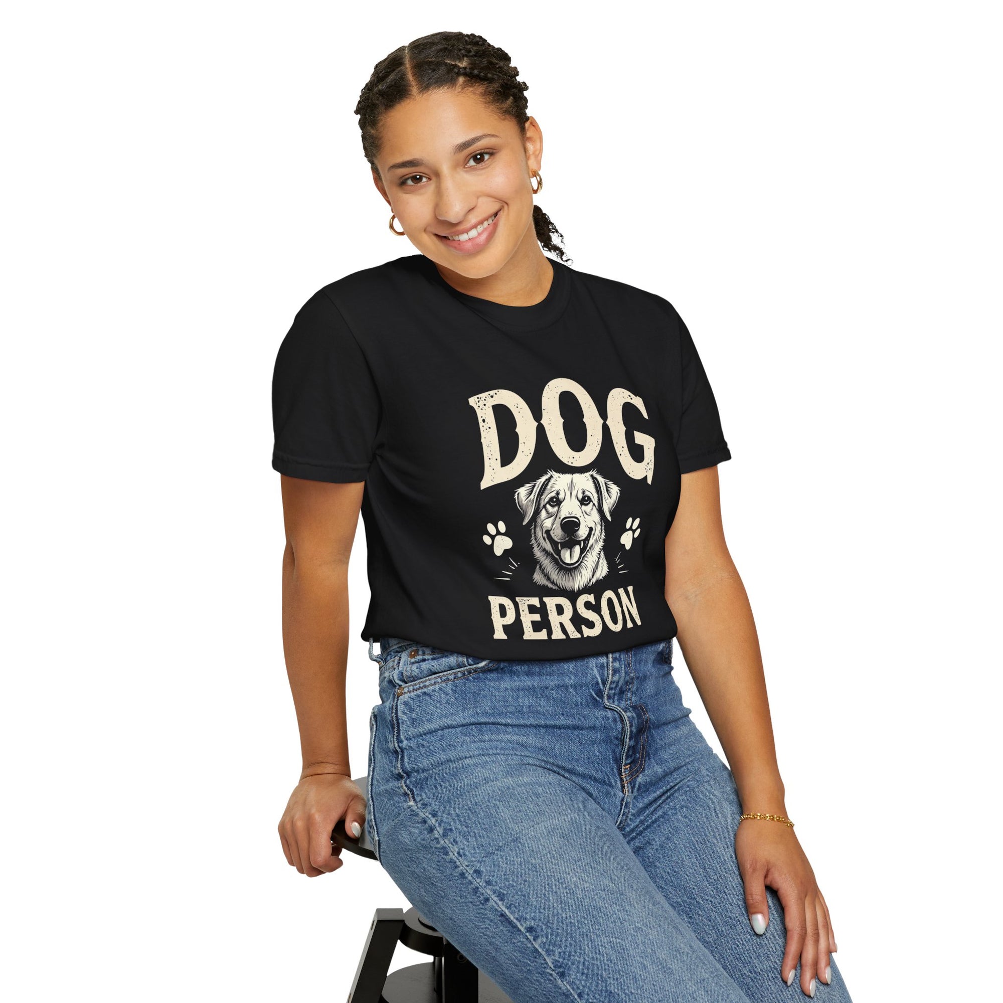 Dog Person Unisex T-Shirt - Vintage-Inspired Graphic Tee for Dog Lovers