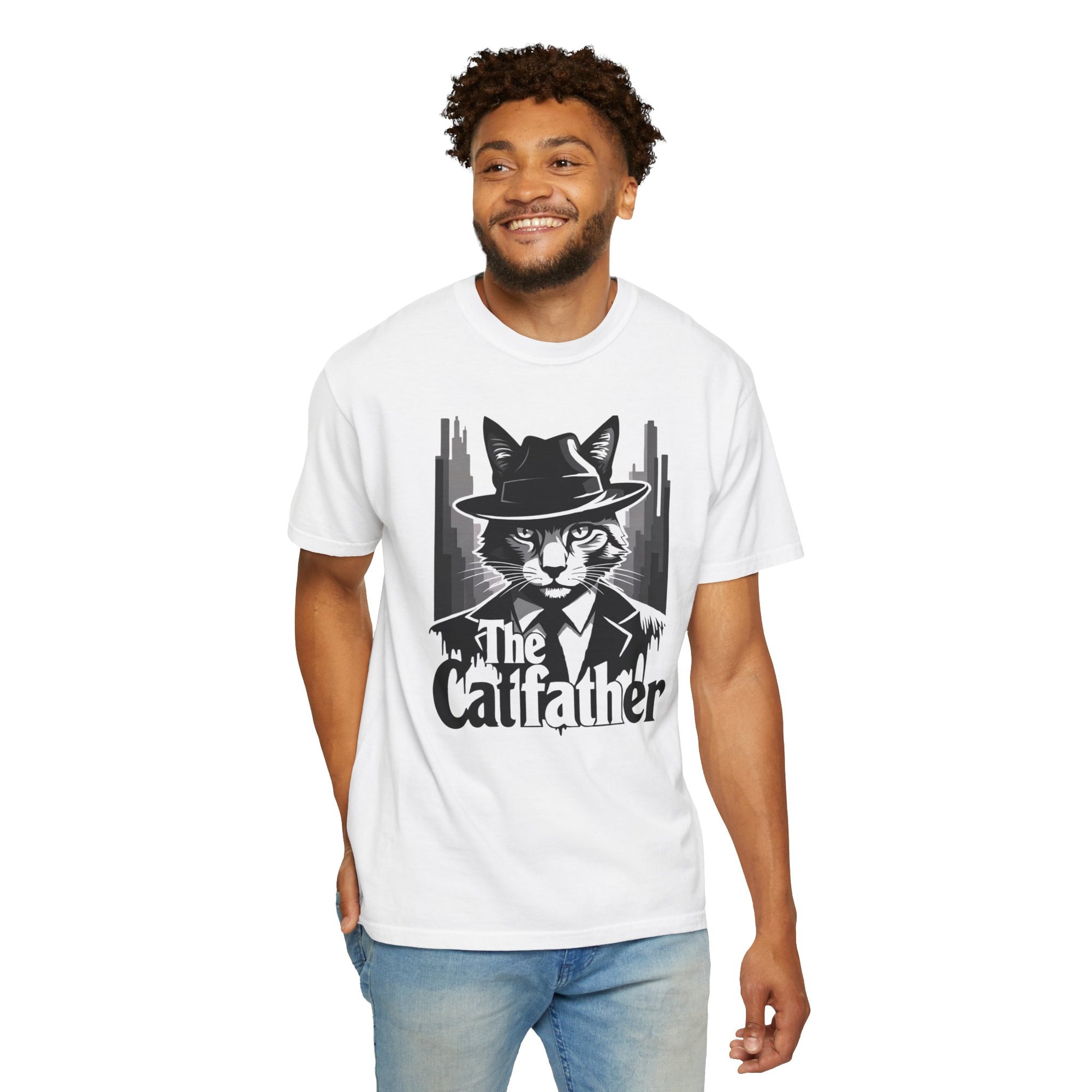 Cat Noir T-shirt - The Catfather Design