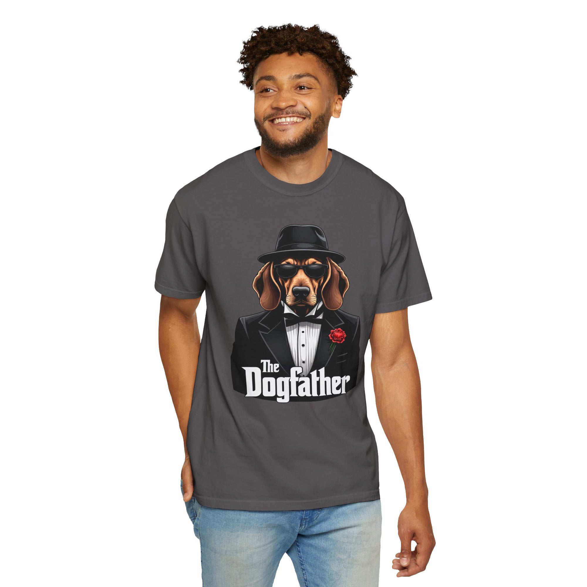 Dogfather T-shirt - Black/Graphite Tee