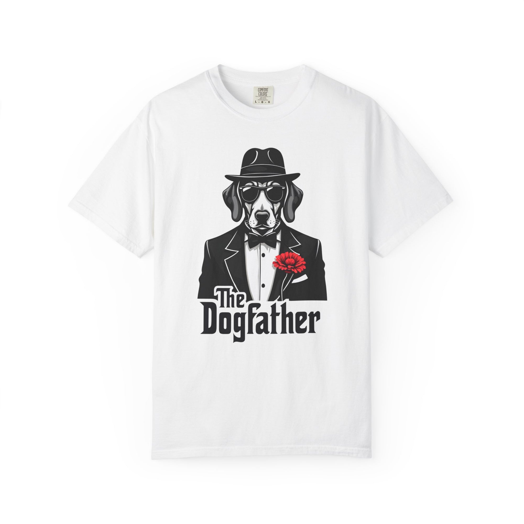 The Dogfather T-shirt - White/Ivory Tee
