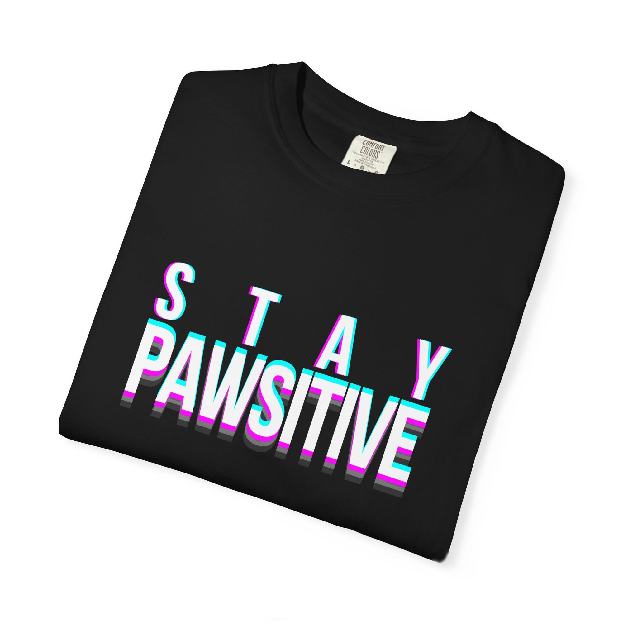 Glitch Paw-sitivity Unisex T-shirt