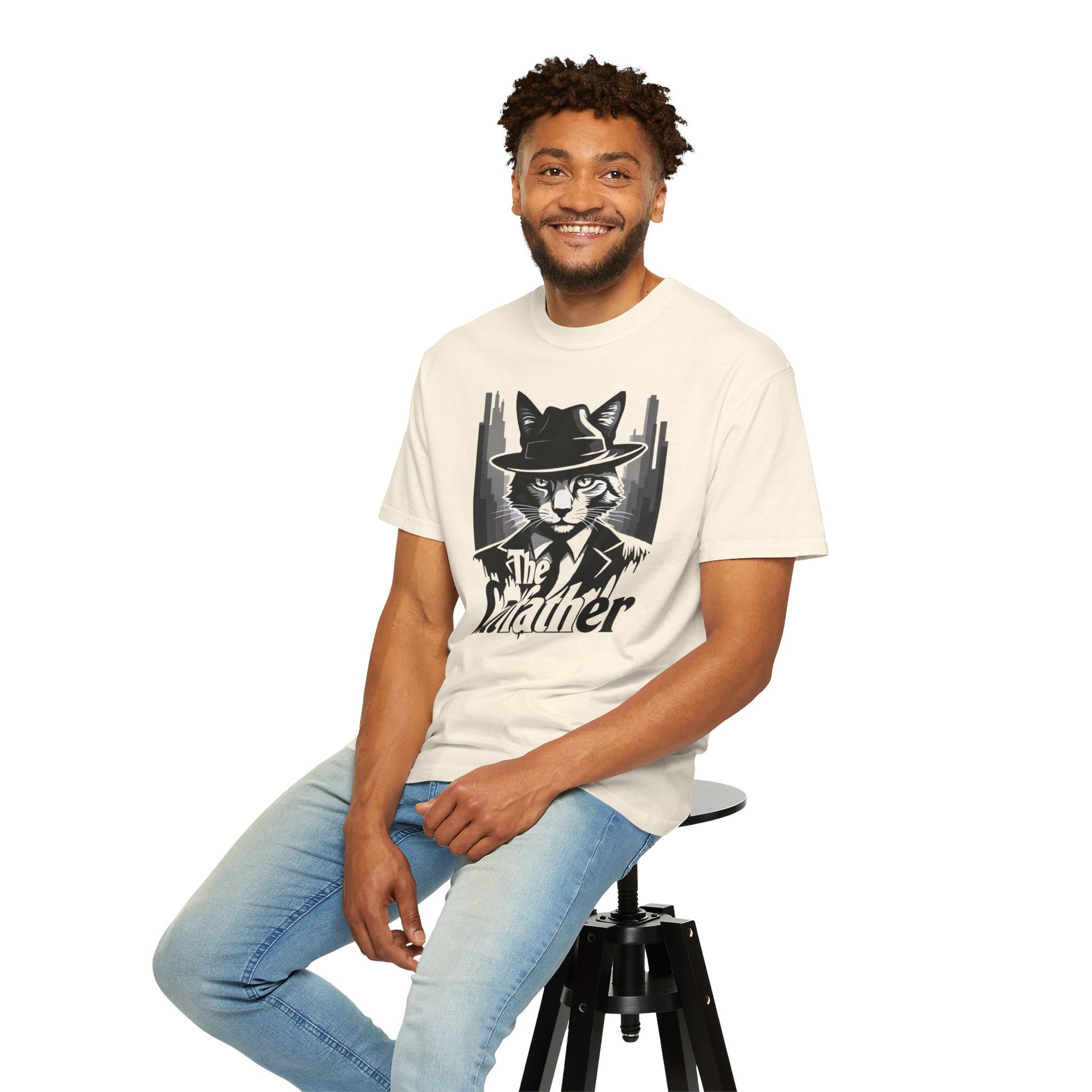 Cat Noir T-shirt - The Catfather Design