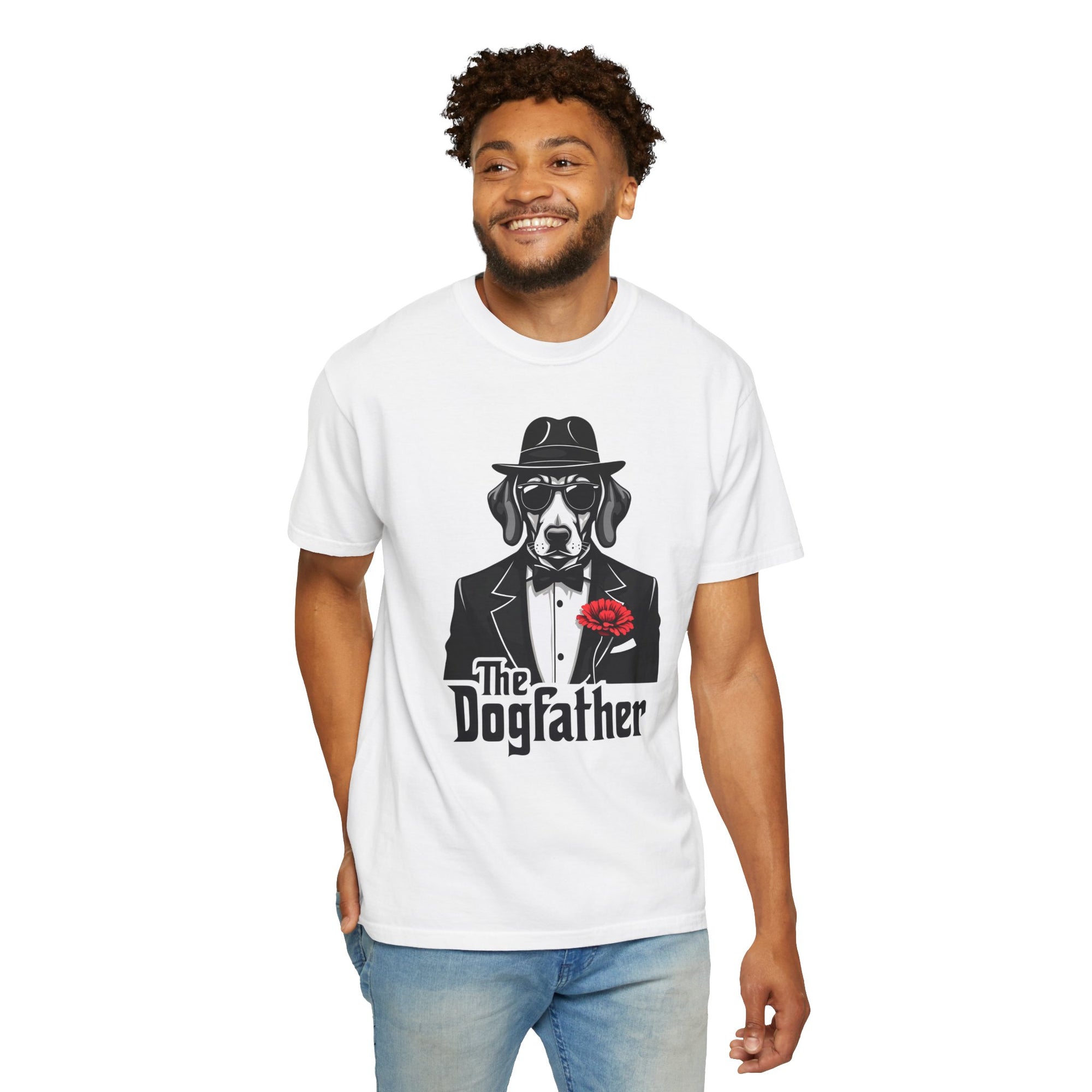 The Dogfather T-shirt - White/Ivory Tee