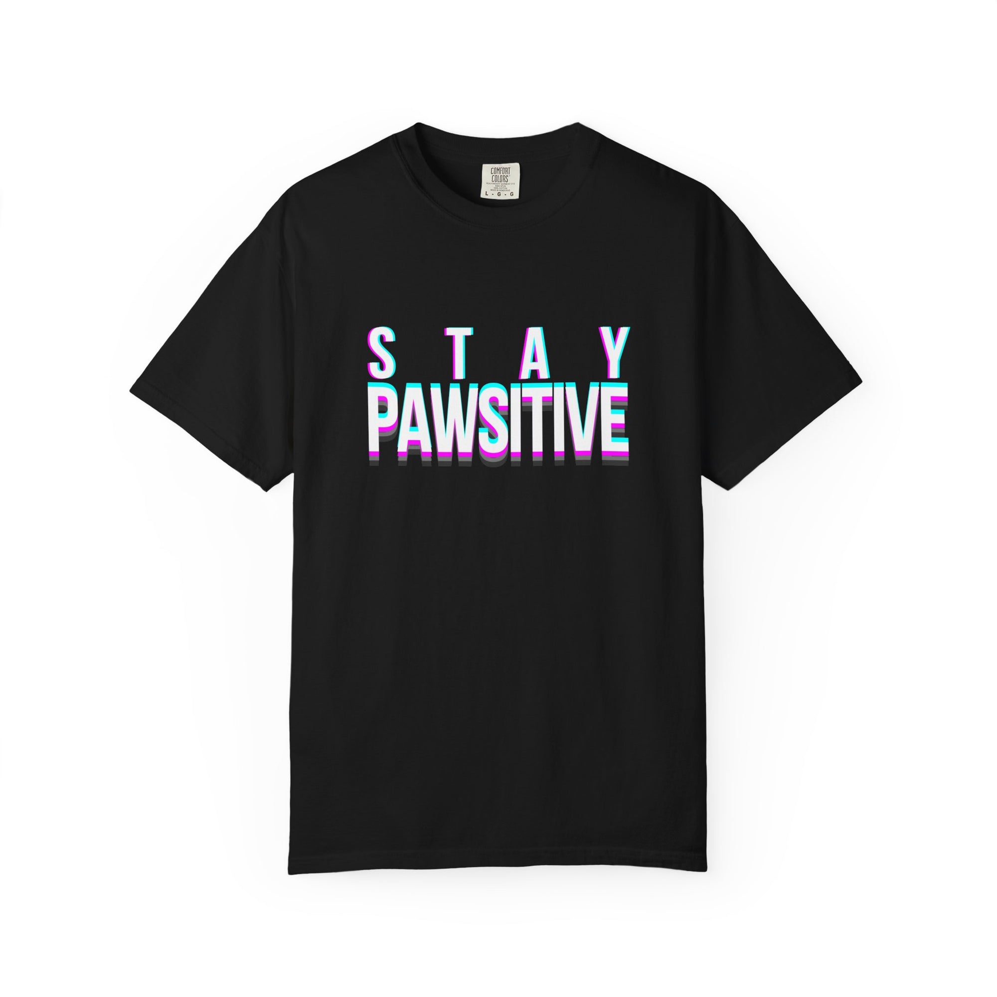 Glitch Paw-sitivity Unisex T-shirt