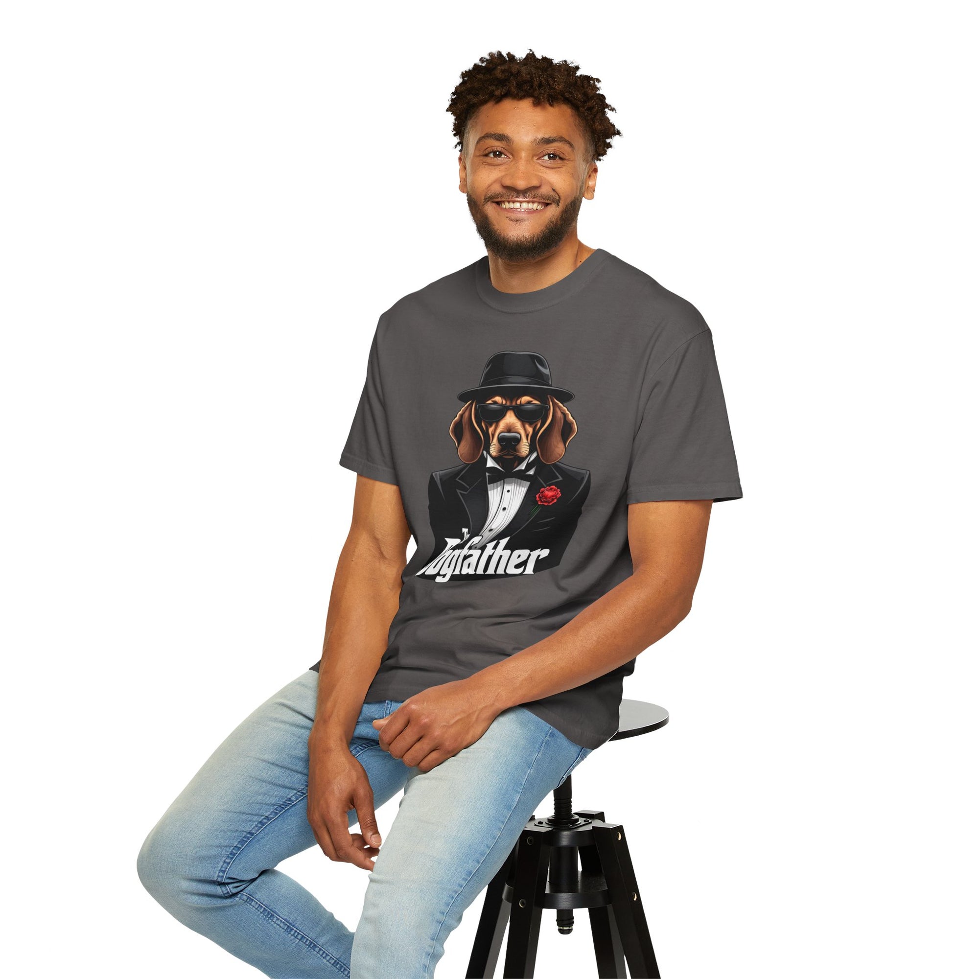 Dogfather T-shirt - Black/Graphite Tee